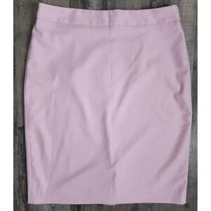 Banana Republic Pencil Skirt Womens 6 Pink Pastel Knee Length Lined Career